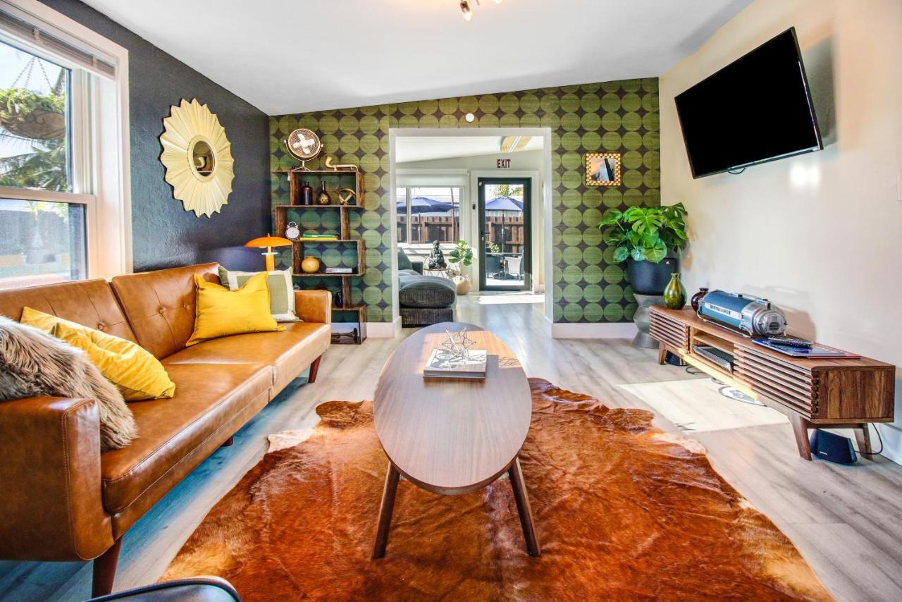 Private Heated Pool Oasis Pet-Friendly Retreat Short Or Long Stays Sleeps 2-8 Ppl ปอมปาโนบีช ภายนอก รูปภาพ