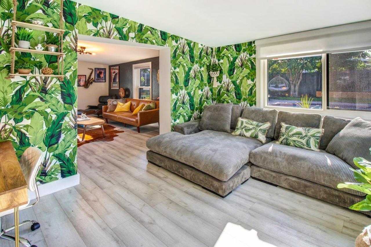 Private Heated Pool Oasis Pet-Friendly Retreat Short Or Long Stays Sleeps 2-8 Ppl ปอมปาโนบีช ภายนอก รูปภาพ