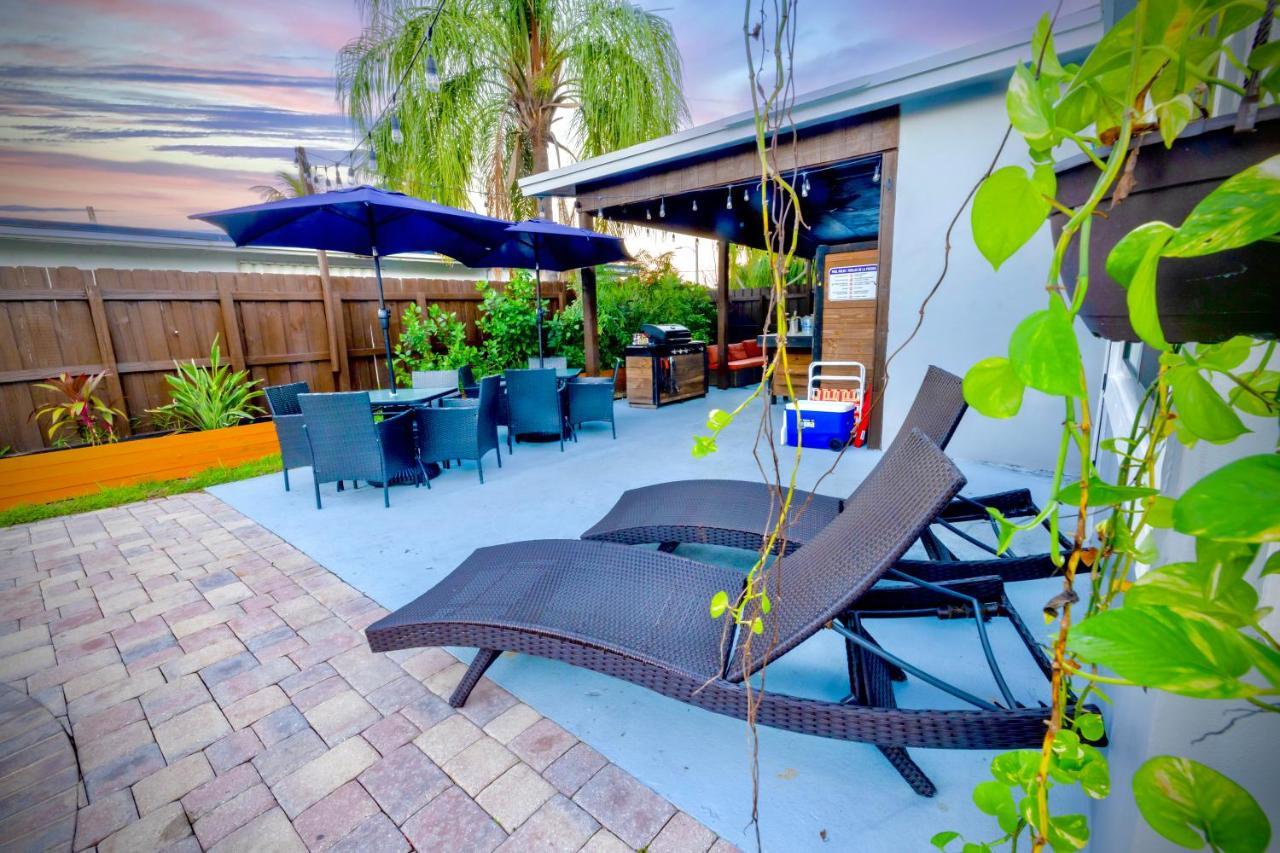 Private Heated Pool Oasis Pet-Friendly Retreat Short Or Long Stays Sleeps 2-8 Ppl ปอมปาโนบีช ภายนอก รูปภาพ
